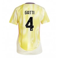 Juventus Federico Gatti #4 Replica Away Shirt Ladies 2024-25 Short Sleeve